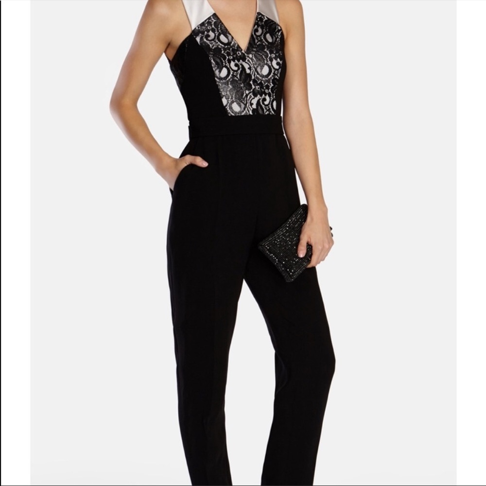 Lace Karen millen nwot jumpsuit never worn women size 6